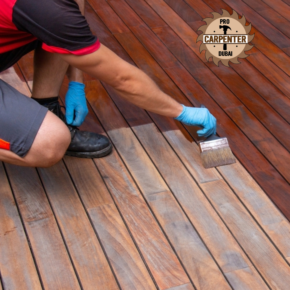 Wooden Floor Staining